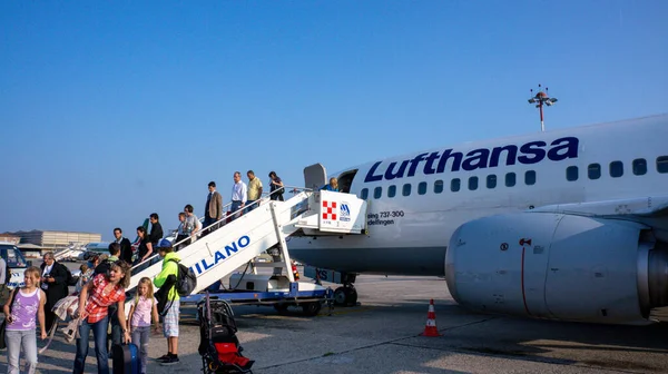 Frankfurt hava sahasında seyahat fotoğrafları