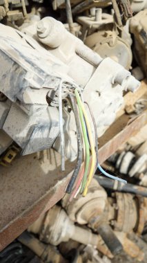 Araba atölyesinde fotoğraf