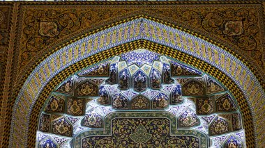 Karbala, Irak - 23 Şubat 2015: Karbala şehrinde imam Husien Shrinei 'nin fotoğrafı