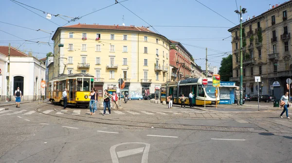 Milán Italia Septiembre 2012 Foto Turística Milán Lugares Ciudad — Foto de Stock