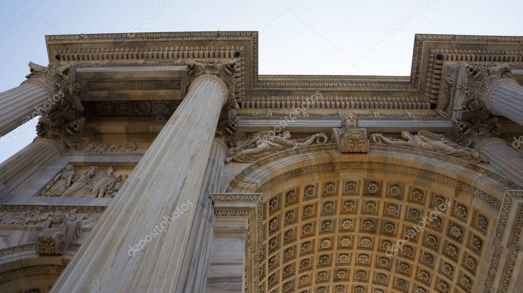 Milan, Italy - September 7, 2012: tourism photo in Milan city places