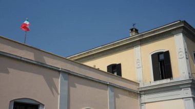 Milan, İtalya - 7 Eylül 2012: Milano 'da turizm fotoğrafları