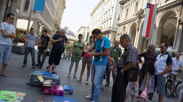 Milan Italy September 2012 Tourism Photo Milan City Places — 图库照片