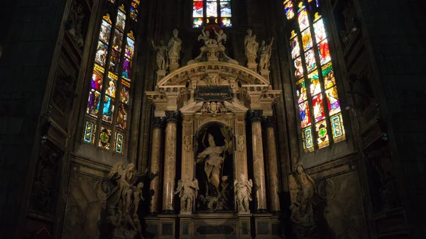 Milan Talya Eylül 2012 Milano Katedrali Nde Turizm Fotoğrafı — Stok fotoğraf