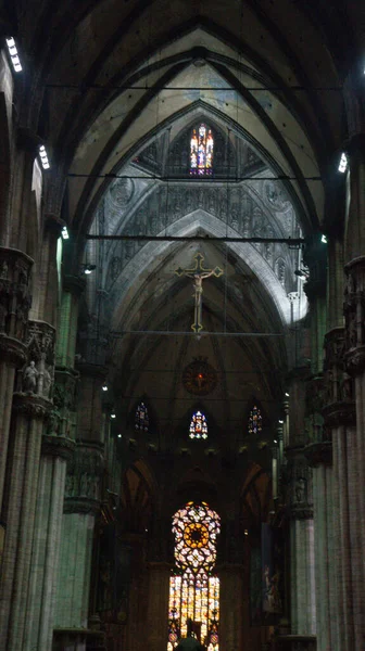 Milano Italien September 2012 Turismfoto Milanos Katedral — Stockfoto