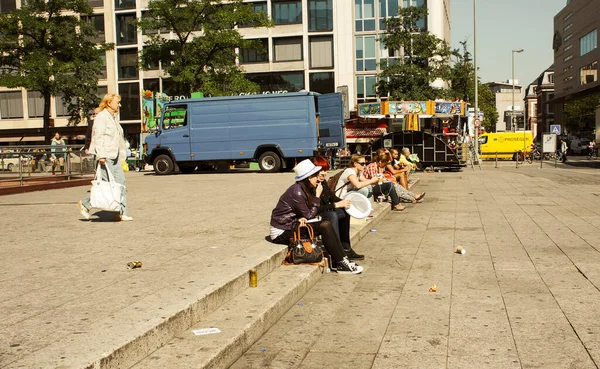 Tour Foto Milano Street — Foto Stock