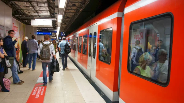 Foto Van Vakantie Milaan Straat Stockafbeelding