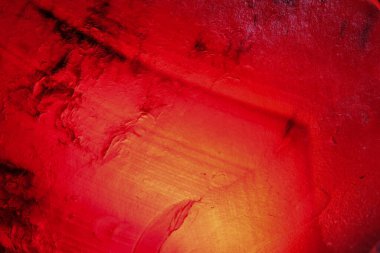 Kırmızı Jasper Mineral Yüzeyinin Macro Odak Yığını