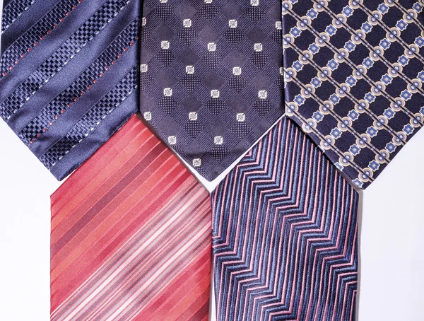 Ties of different colors — Stock Photo, Image