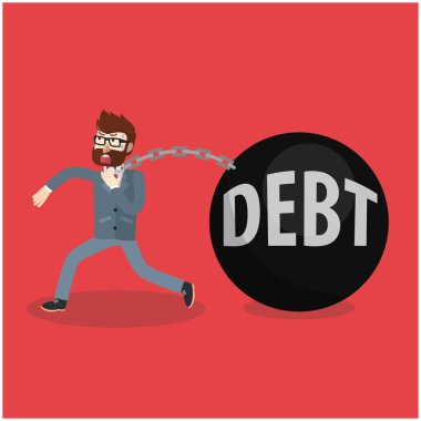 İş adamı borç bomba