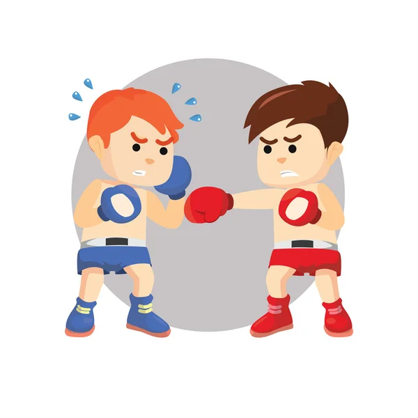少年のスポーツ ボクシング — ストックベクタ