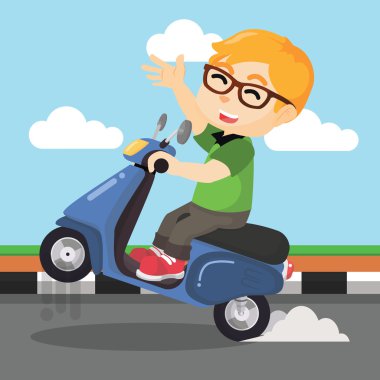 Çocuk sürme scooter