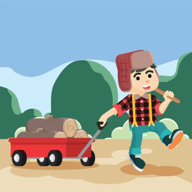 sepeti kalas tam çekerek oduncu