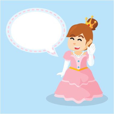 belirtme çizgisi ile Prenses