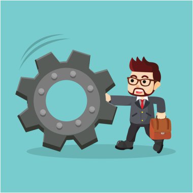 dişli varlık itti bir işadamı