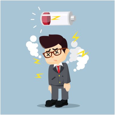 Pili çalışan bir iş adamı