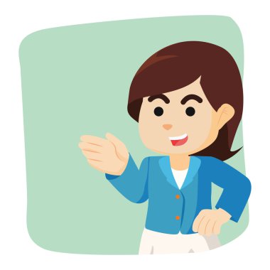 girişimci elinde yeşil bir arka plan üzerinde yönlendirir.