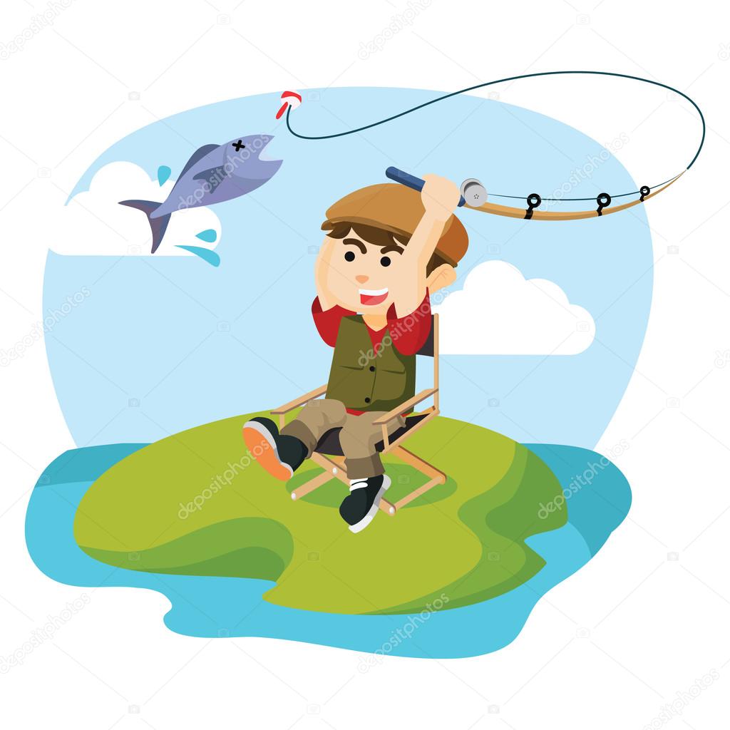 100,000 Kid fishing Vector Images