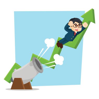 iş adamı kendini bir canon oklarla dışarı vurdu