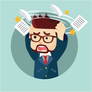 İş adamı ile iş vurguladı