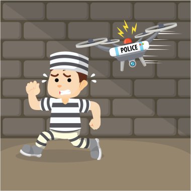 Drone yakalama kaçak mahkum