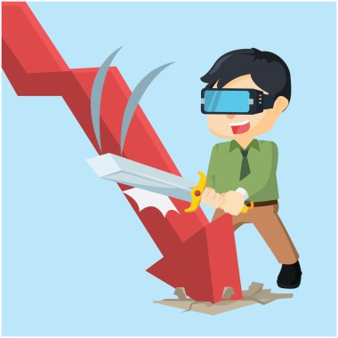 sanal gerçeklik ile aşağı doğru grafik yok