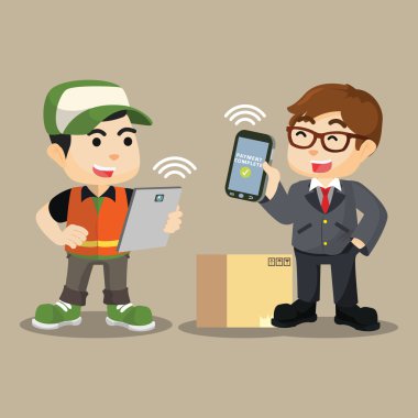 deliverry memur ile mobil ödeme