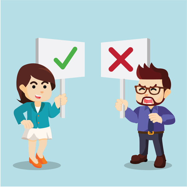 бизнесмен и предпринимательница
