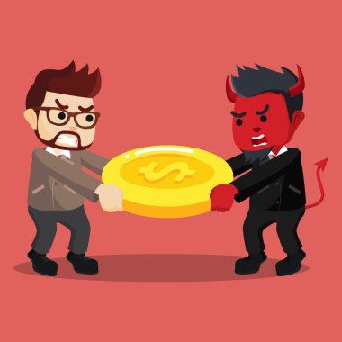 diğer işadamı ile işadamı kapış para