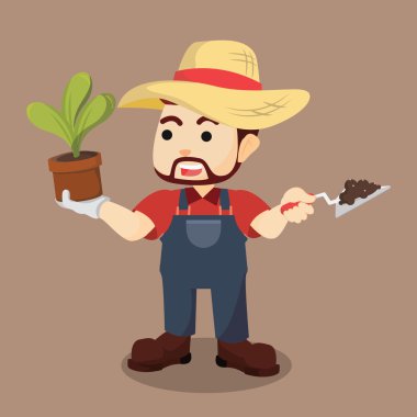 Çiftçi holding bitki