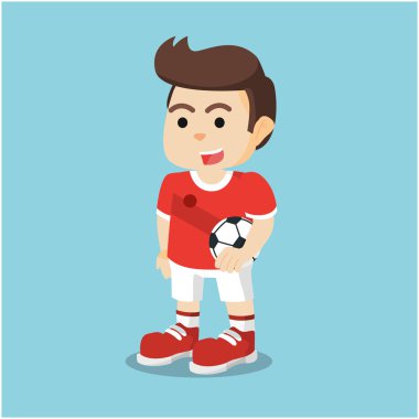 Top tutan futbolcu