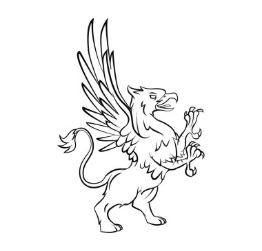 Griffin illüstrasyon