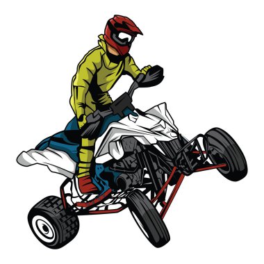 ATV motor binici