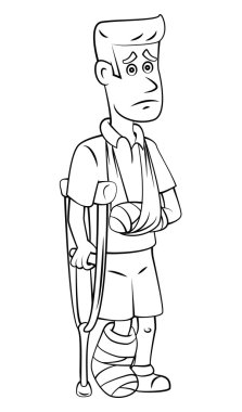 Kırık Bacaklı Adam