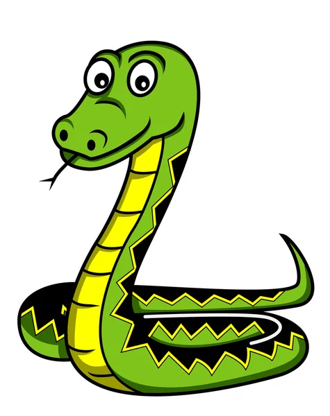 Serpiente verde — Archivo Imágenes Vectoriales