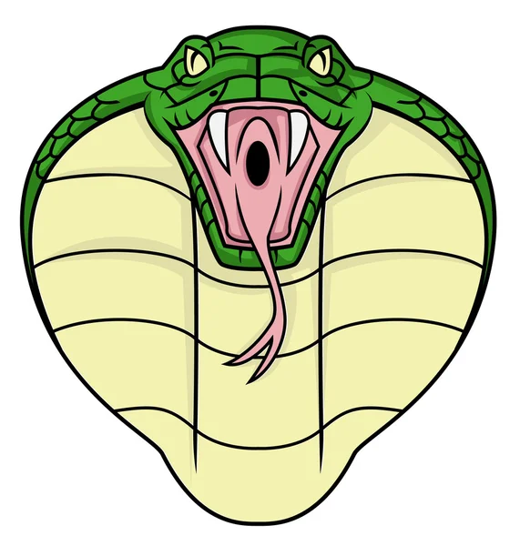 Tête de cobra — Image vectorielle