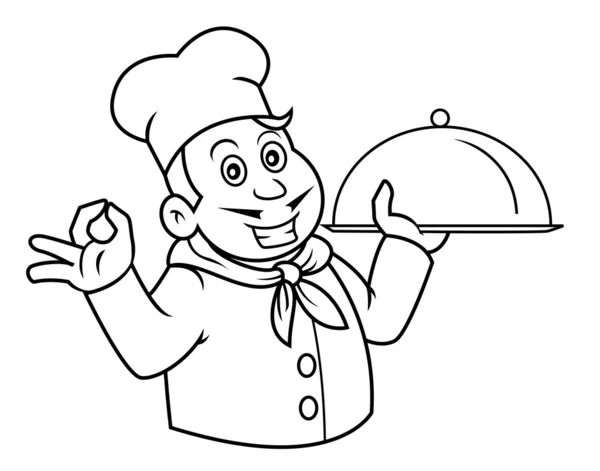 Chef Vector Illustration — Stock Vector
