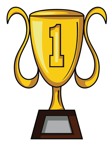 Trophy cup — Stock Vector