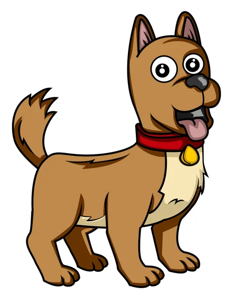 Design illustrazione vettoriale cane — Vettoriale Stock