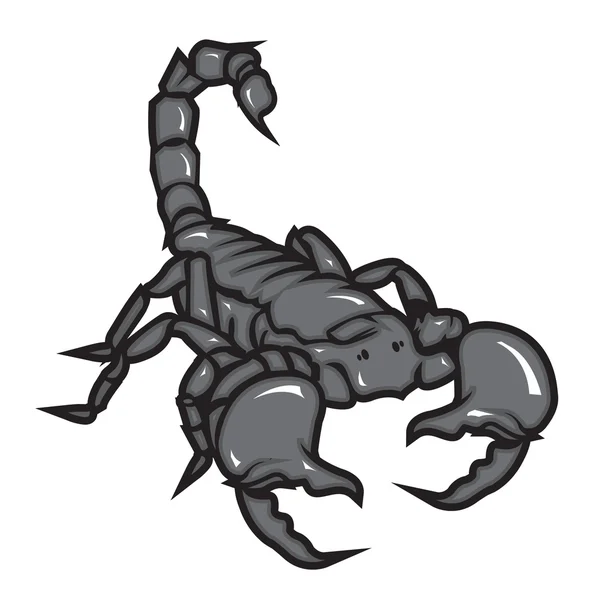 Векторная иллюстрация скорпиона — стоковый вектор