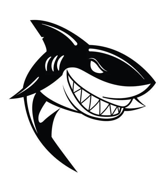 Shark Vector Illustration — Stock Vector