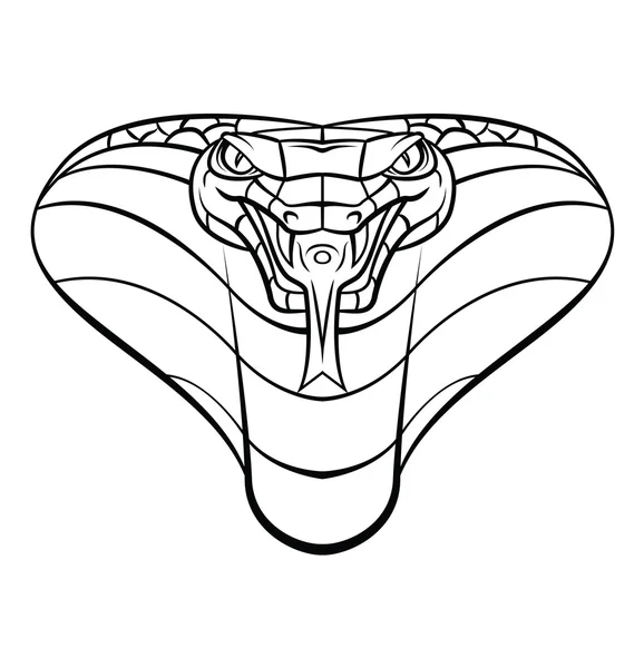 Illustration vectorielle Cobra — Image vectorielle