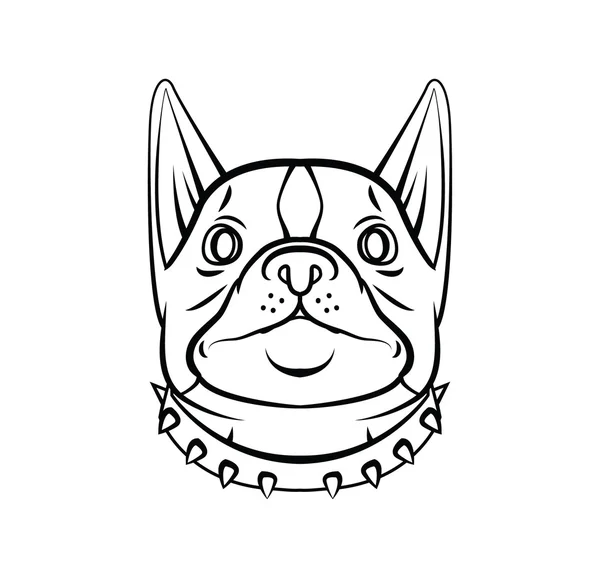 Cabeza de perro — Archivo Imágenes Vectoriales