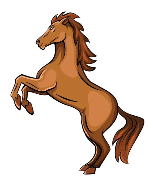 Koně stojan — Stockový vektor