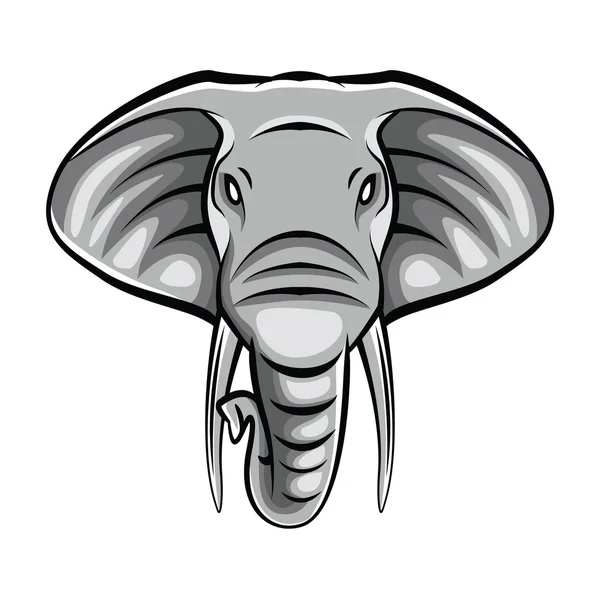 Elefant — Stockvektor