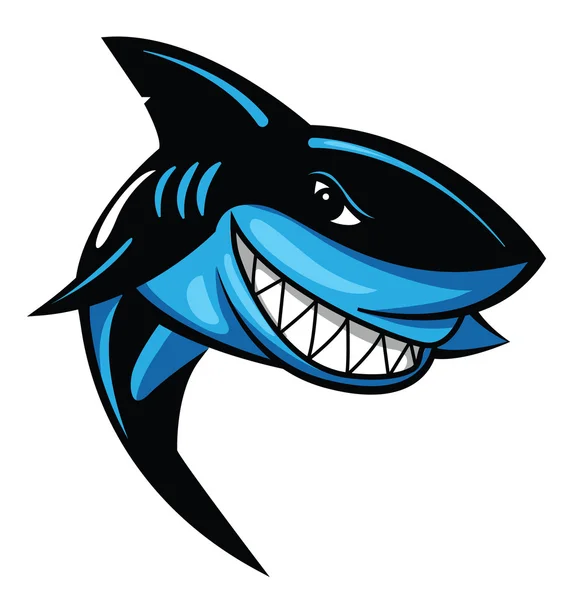 Ilustración de tiburones — Vector de stock