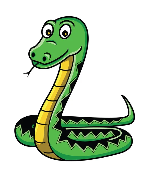 Schlangenvektor Illustration Design — Stockvektor