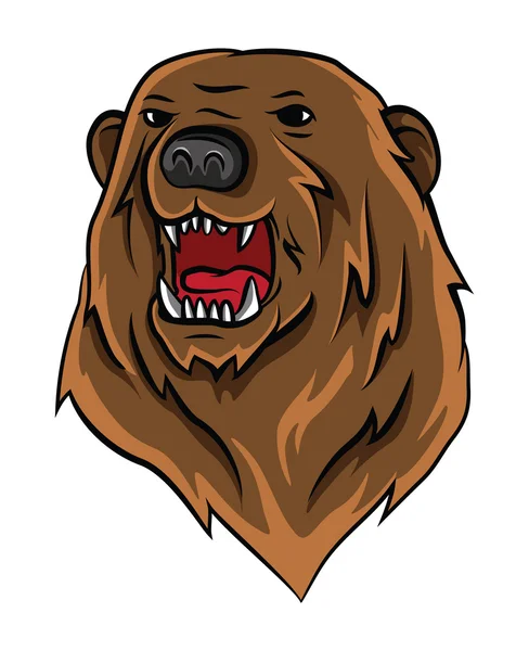 Ilustracja wektorowa niedźwiedź — Wektor stockowy
