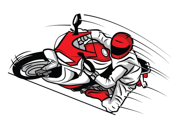 Moto Sport — Image vectorielle