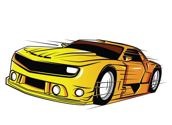 Super voiture — Image vectorielle